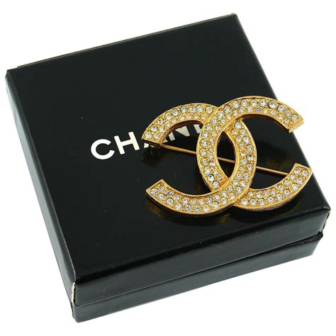 vintage Chanel brooch pins